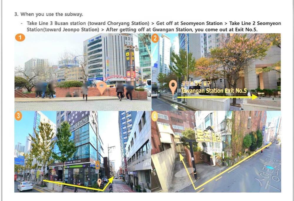 Jj House Gwangan Beach Busan Exterior photo